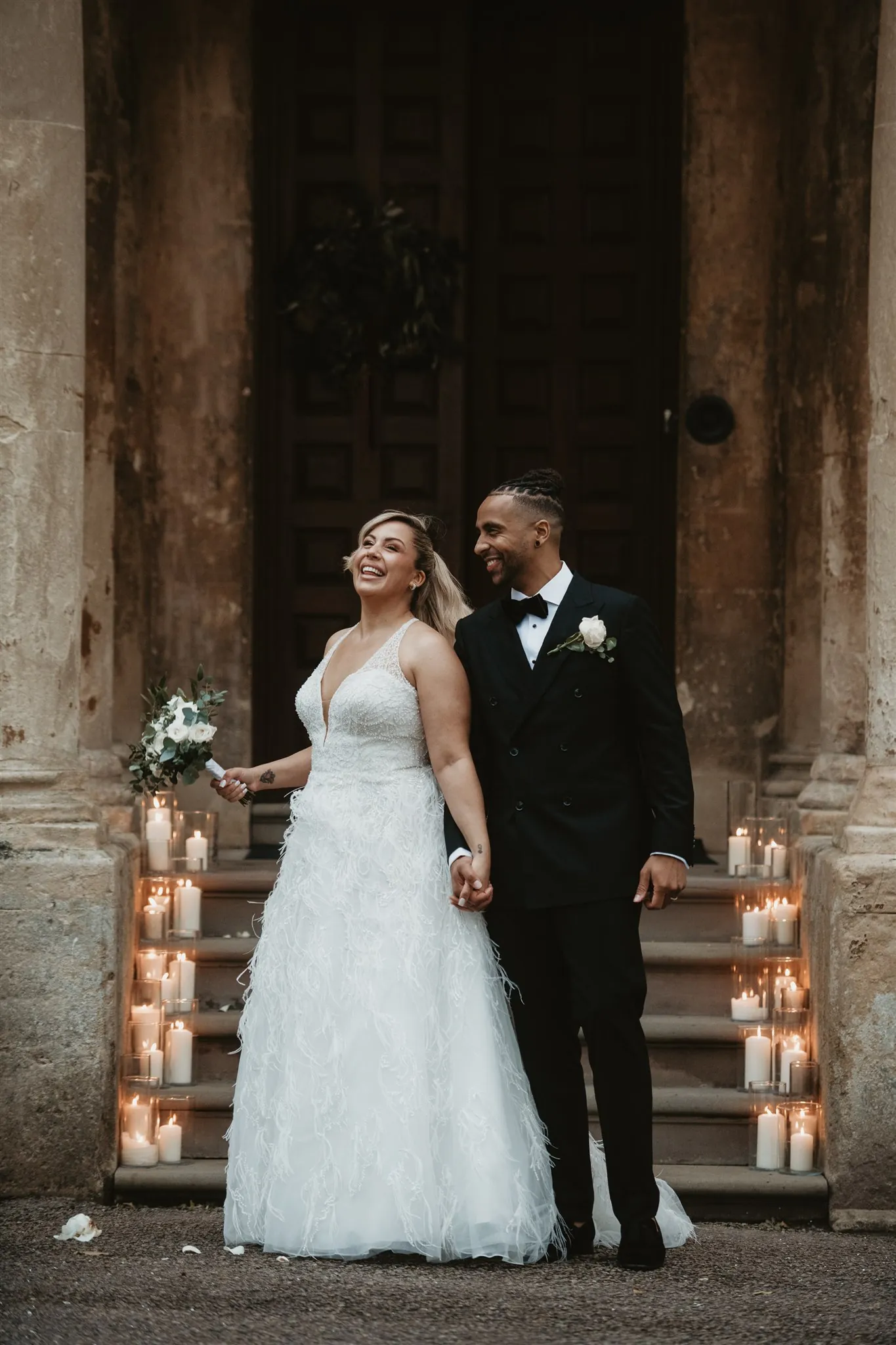 Moody mood · candlelit reception